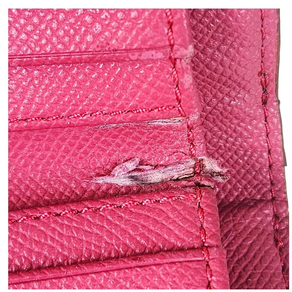 Coach khaki/pink saddle wallet - Picture 13 of 16